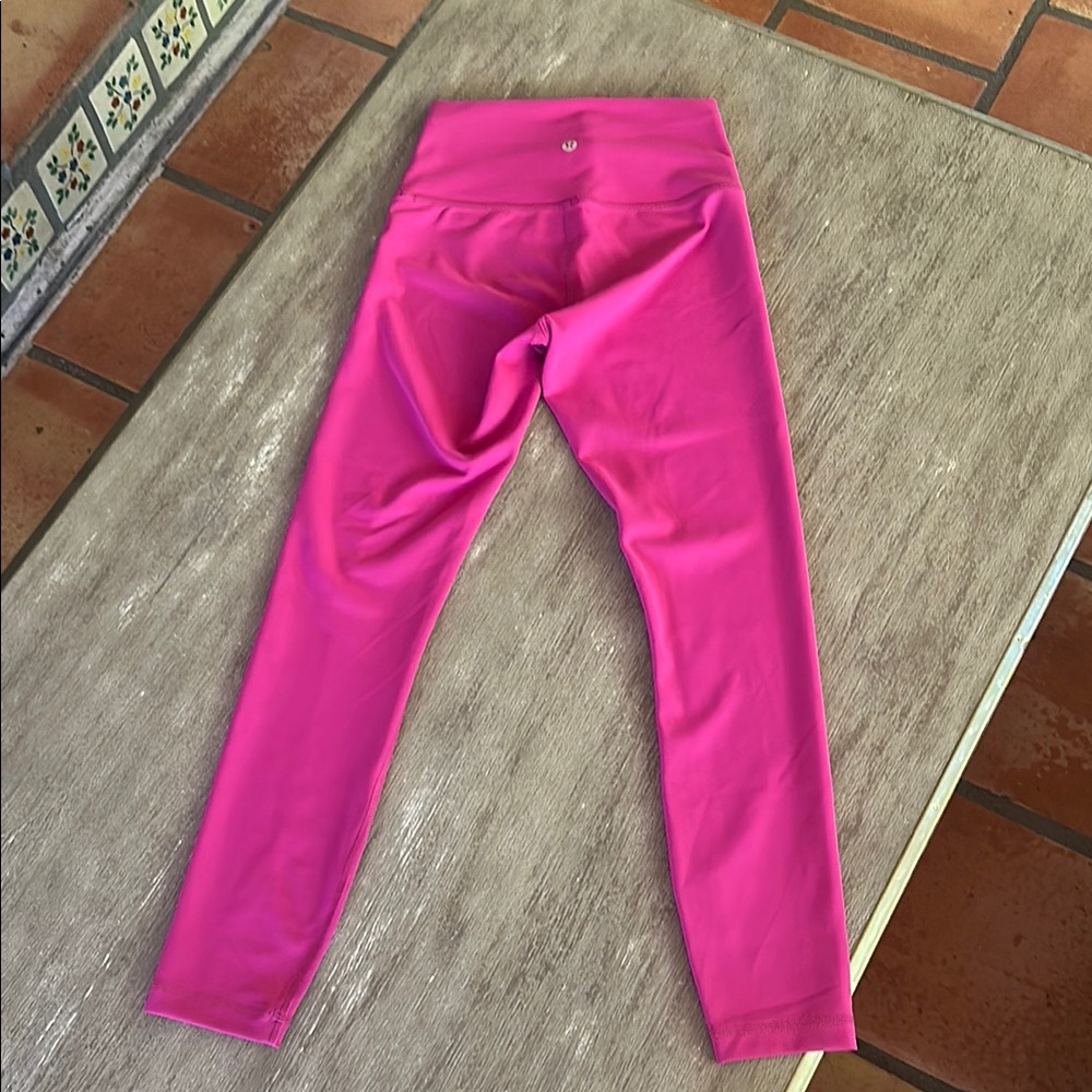 Lululemon align Ripened Raspberry Leggings, size 4 - Picture 7 of 7